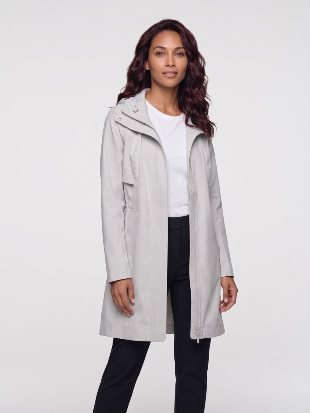 Lululemon Women's Hooded Raincoat.
